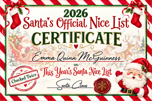 Letter from Santa 