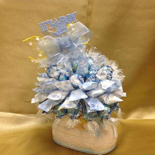 "It's A Boy" Bootie Candy Bouquet
