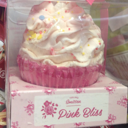 Large Pink Bliss Cupcake Bath Bomb