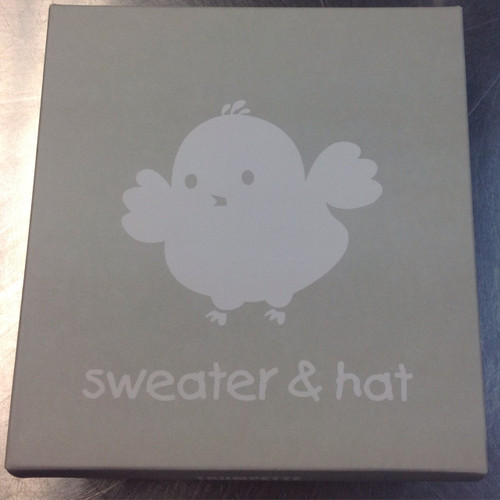 Sweater & Hat Blue 6-12 Months