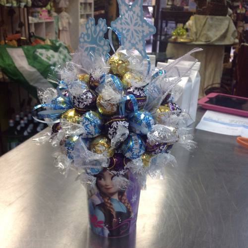 Frozen Candy Bouquet Lindt Chocolate