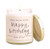 Happy Birthday Soy Candle 