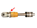 Kooker Tech K0005 Shock Packer Spacer Installed on shock