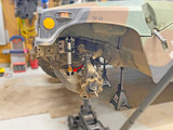 Kooker Tech K0005 Shock Packer Spacer installed on Humvee 2