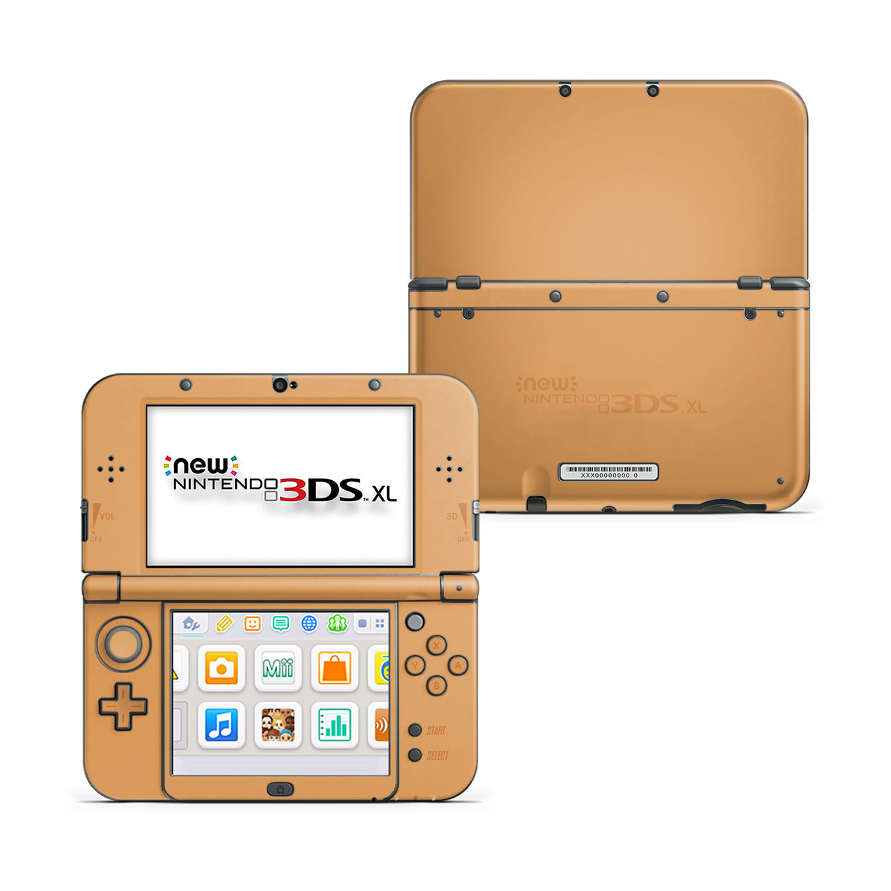 Persian Orange Nintendo New 2DS XL Skin | KO Custom Creations