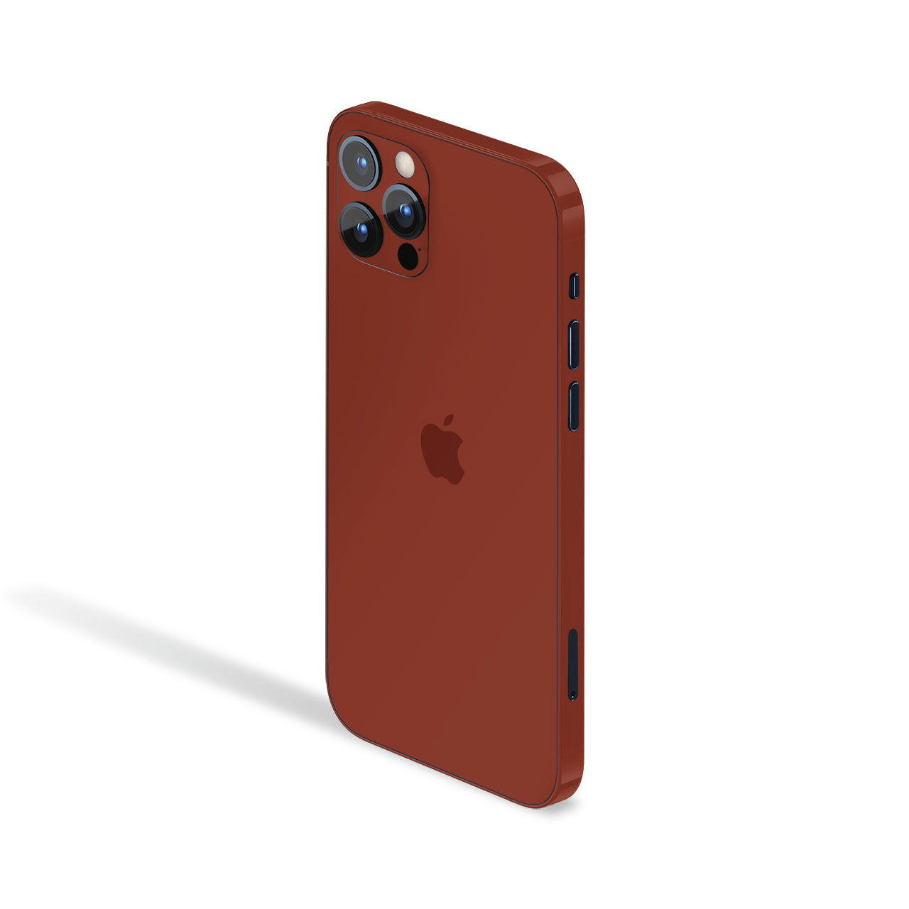 Burnt Red Apple iPhone 14 Pro Max Skin KO Custom Creations