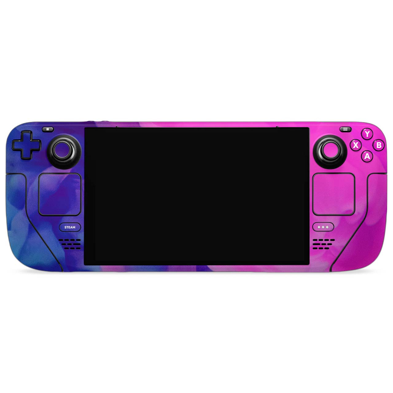 Neon Marbling Valve Steam Deck Skin | KO Custom Creations