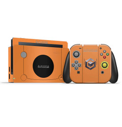 Gamecube OrangeNintendo SwitchSkin Set