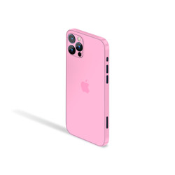 Aesthetic Pink Apple iPhone 12 Pro Max Skin | KO Custom