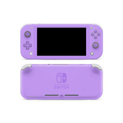 Switch Nintendo Lite パープル Custom Clear Purple Nintendo Switch Lite Console New Housing