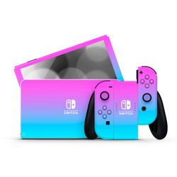 Nintendo Switch - des Switchネオン Nintendo Switch OLED with Neon Red & Neon Blue Joy-Con