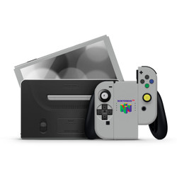 N64 Gold Nintendo Switch OLED Skins | KO Custom Creations