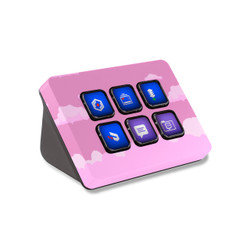 8-Bit Light Orchid Clouds
Elgato Stream Deck Mini Skin