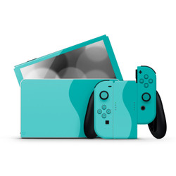 Spring Teal Colourwave
Nintendo Switch OLED Skins