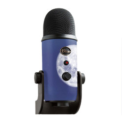 Neon Galaxy Blue Yeti Microphone Skin