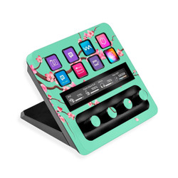 Lace Pink Cherry Blossoms Elgato Stream Deck Plus Skin | KO Custom