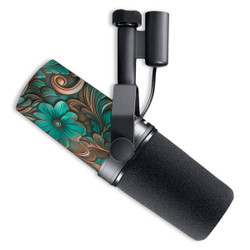 Copper Patina Shure SM7B Microphone Skin