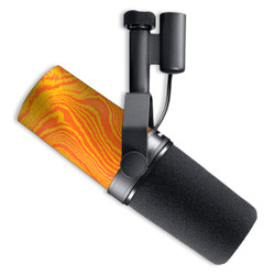 Forged Lava Shure SM7B Microphone Skin