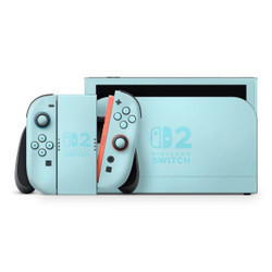 Sapphire Blue Nintendo Switch 2 Skin