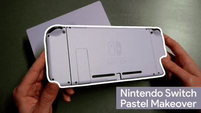 Pastel Nintendo Switch Makeover!