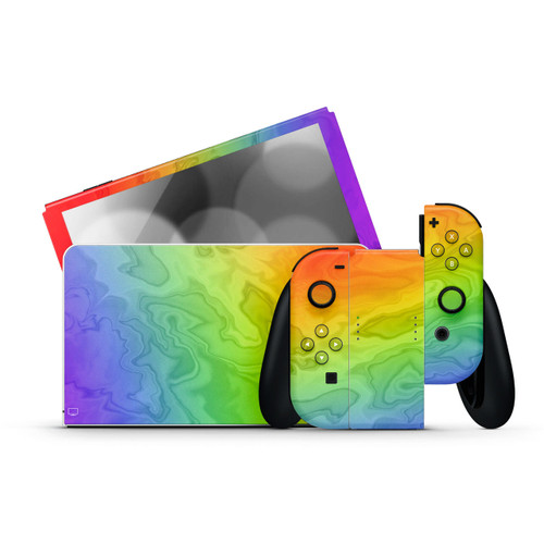Rainbow Marbled
Nintendo Switch OLED Skins