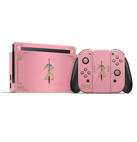 The Legend of ZeldaBreath of the Wild PinkNintendo Switch Skin