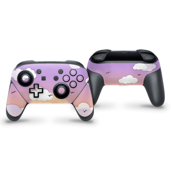 Cloudy Summer NightNintendo SwitchPro Controller Skin