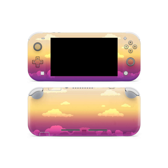 Fade 8-Bit CloudsNintendoSwitch LiteSkin