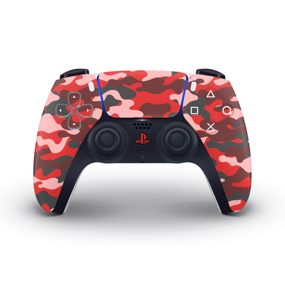 Cobalt Red Camo
Playstation 5 Controller Skin