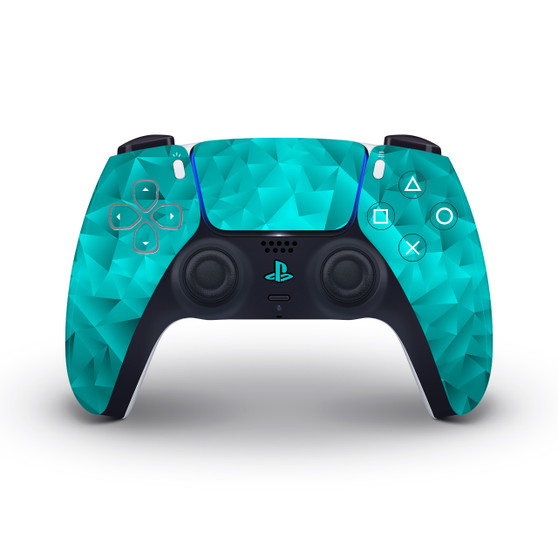 Cyan Polygonized
Playstation 5 Controller Skin