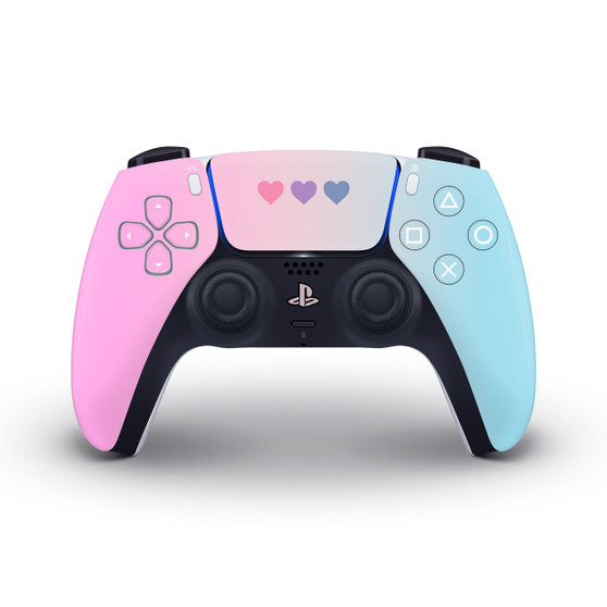 Pink & Blue Hearts
Playstation 5 Controller Skin