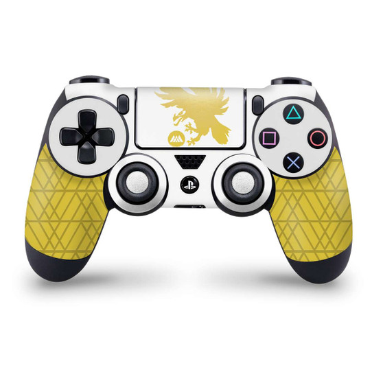 Warlock Phoenix WhitePlaystation 4 Controller skinDestiny theme