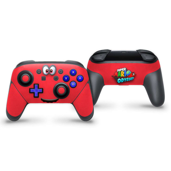 Mario Odyssey Cappy Switch Pro Controller Skin