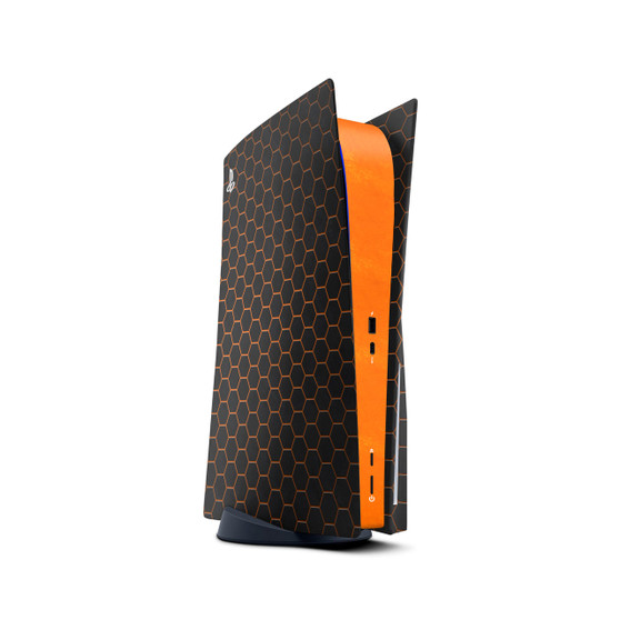 Neon Orange Hex Armour
Playstation 5 Console Skin