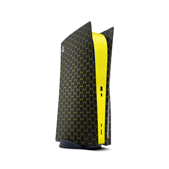 Sun Yellow Hex Armour
Playstation 5 Console Skin