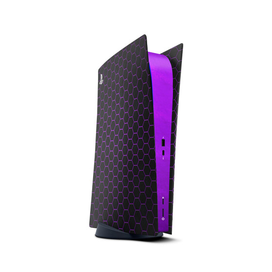 Electric Violet Hex Armour
Playstation 5 Digital Edition Console Skin