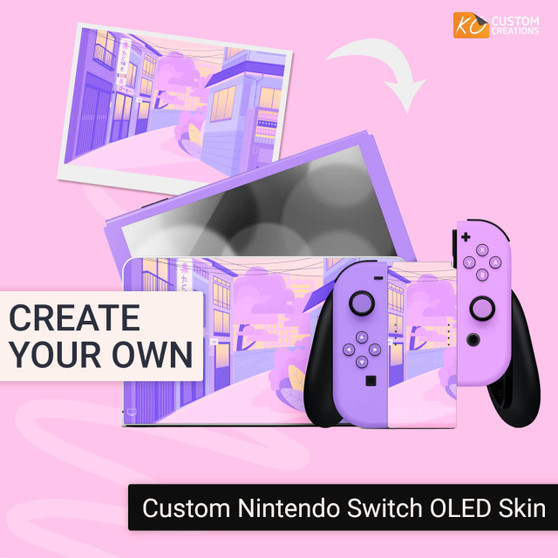 Create Your Own
Custom Nintendo Switch OLED Skin