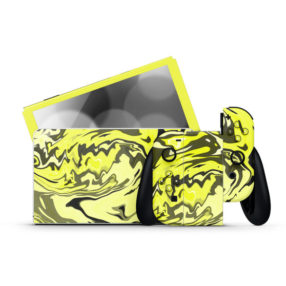 Yellow Marbling
Nintendo Switch OLED Skins