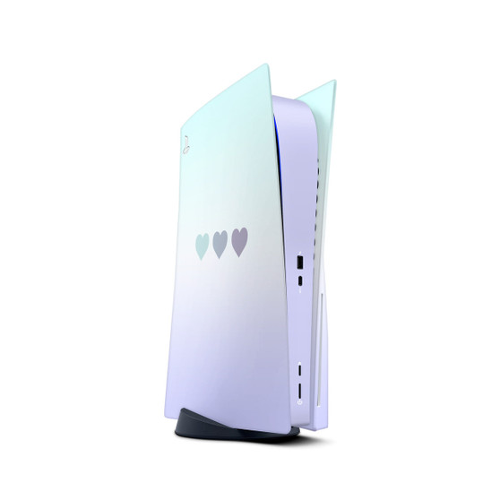 Blue & Lavender Hearts
PlayStation 5 Console Skin