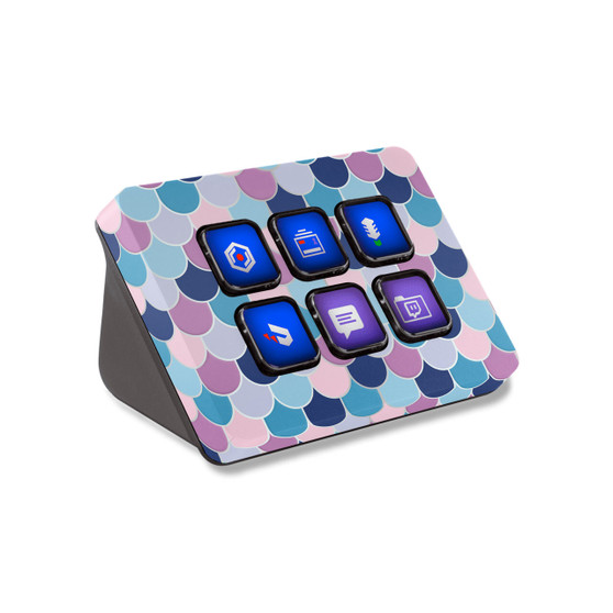 Mermaid Scales
Elgato Stream Deck Mini Skin