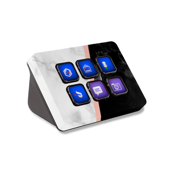 Black & White Marble
Elgato Stream Deck Mini Skin