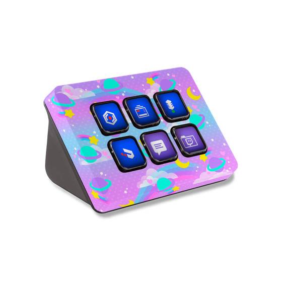 Sweet Galaxy
Elgato Stream Deck Mini Skin