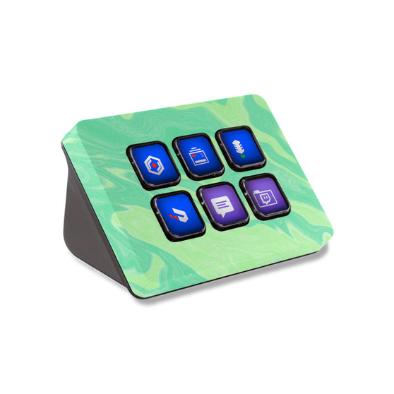 Leaf Green Marbled
Elgato Stream Deck Mini Skin