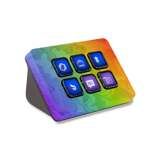 Rainbow Marbled
Elgato Stream Deck Mini Skin