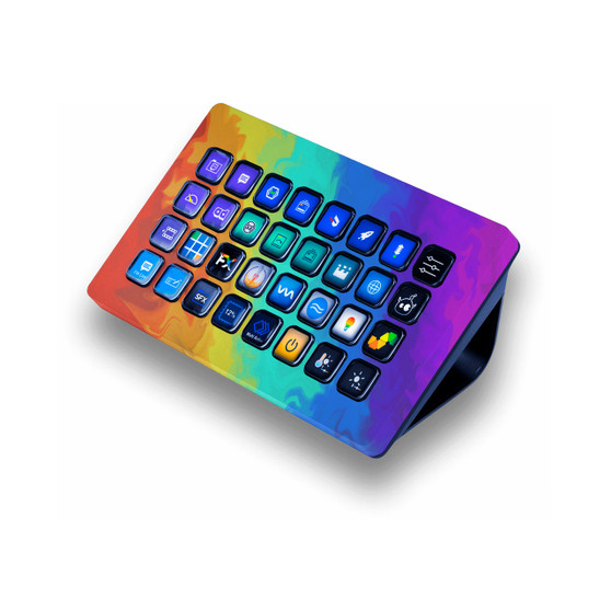 Liquid Rainbow
Elgato Stream Deck XL Skin