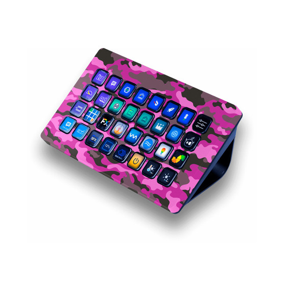 Cobalt Pink Camo
Elgato Stream Deck XL Skin