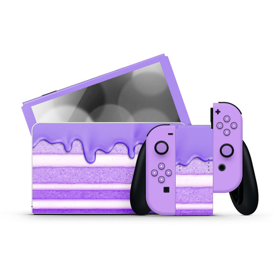 Purple Sponge Cake
Sweets & Treats
Nintendo Switch OLED Skins