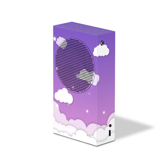 Cloudy Purple Night Sky
Xbox Series S Skin