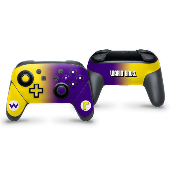 Wario brosNintendo switch Pro Controller Skin