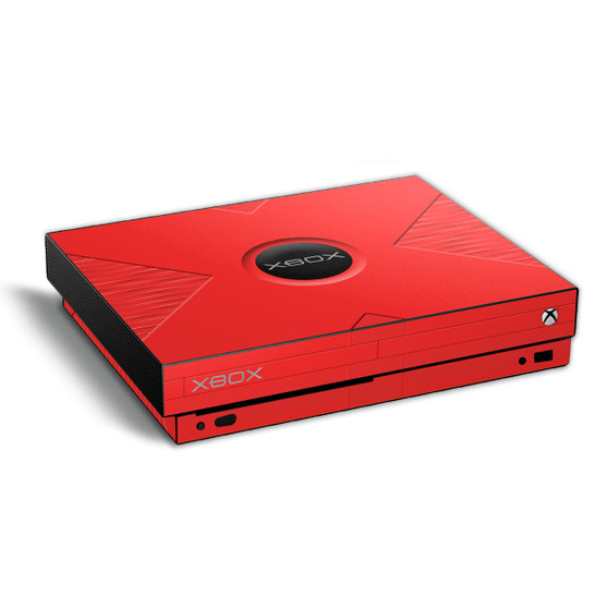 OG Red Xbox
Nostalgic
Xbox One X Console Skin